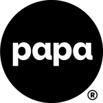 Papa Logo RGB Black@4x - Reg