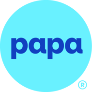 Papa Logo RGB Blue 1@4x - Reg