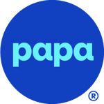 Papa Logo RGB Blue 4@2x - Reg (1)