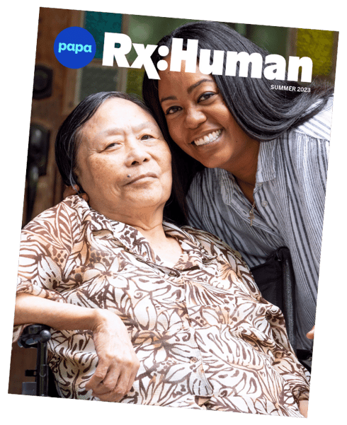RxHuman summer 2023 tilted cover